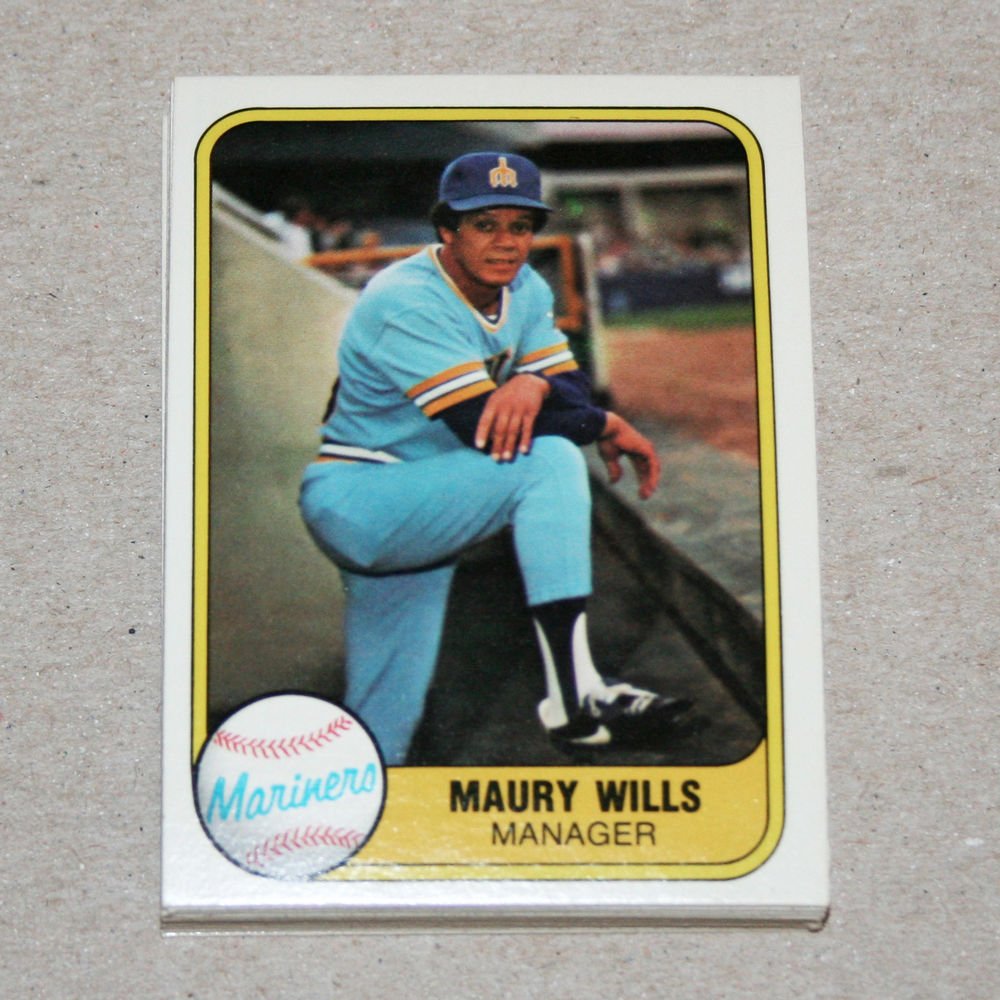 1981 FLEER BASEBALL - Seattle Mariners Team Set