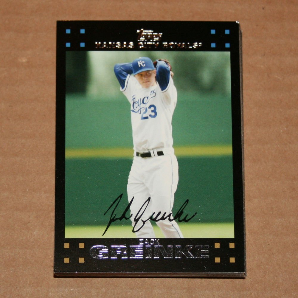2007 TOPPS BASEBALL - Kansas City Royals True Team Set + Updates & Highlights