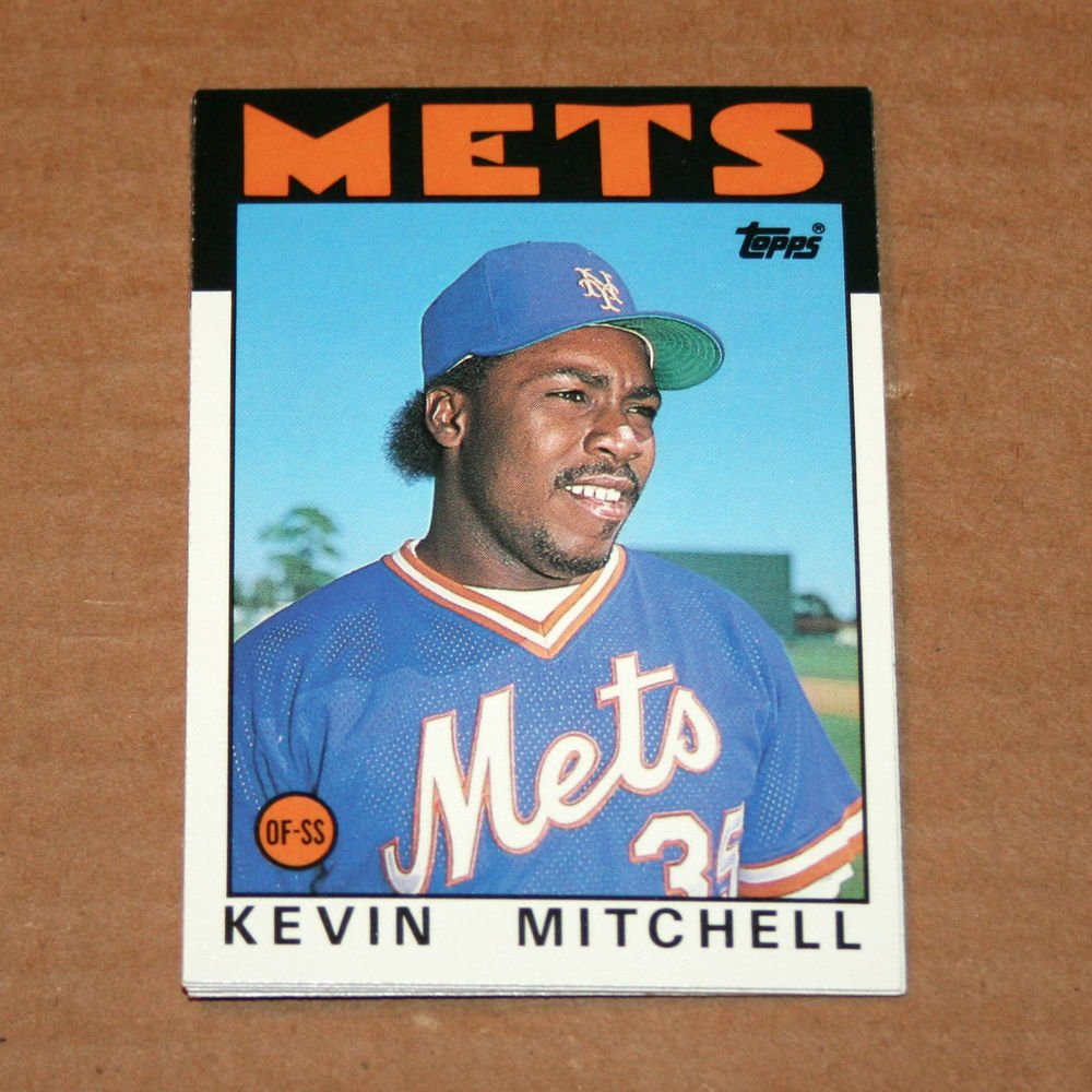 1986 TOPPS BASEBALL - New York Mets Team Set (Traded Series Only)