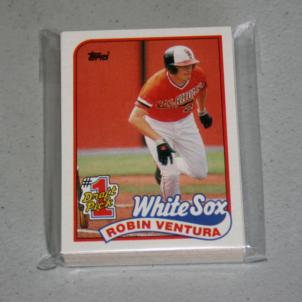 1989 TOPPS BASEBALL - Chicago White Sox Team Set + Traded Series