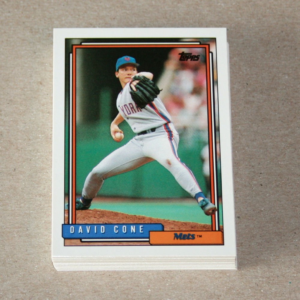 1992 TOPPS BASEBALL - New York Mets Team Set + Traded Series