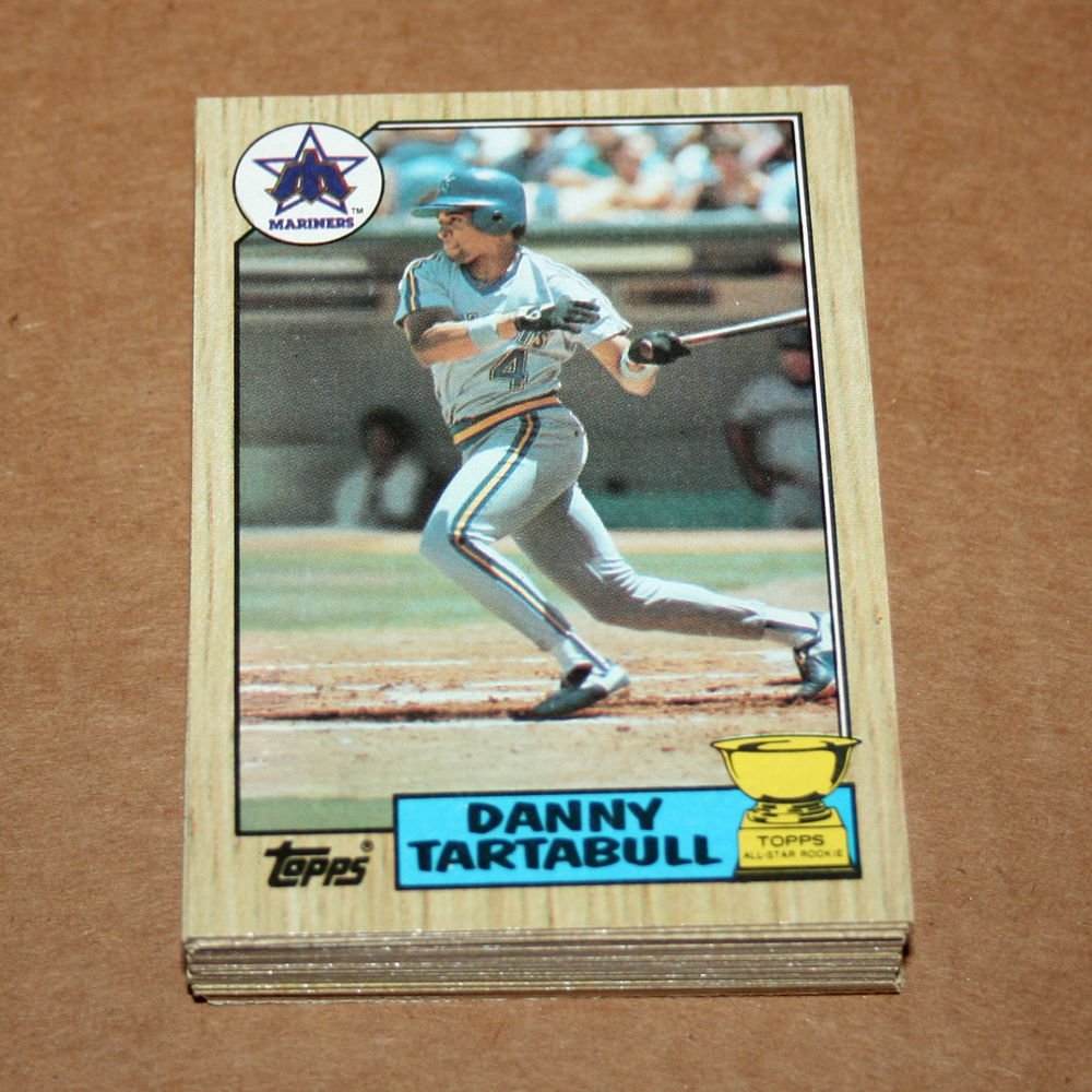 1987 TOPPS BASEBALL - Seattle Mariners Team Set + Traded Series
