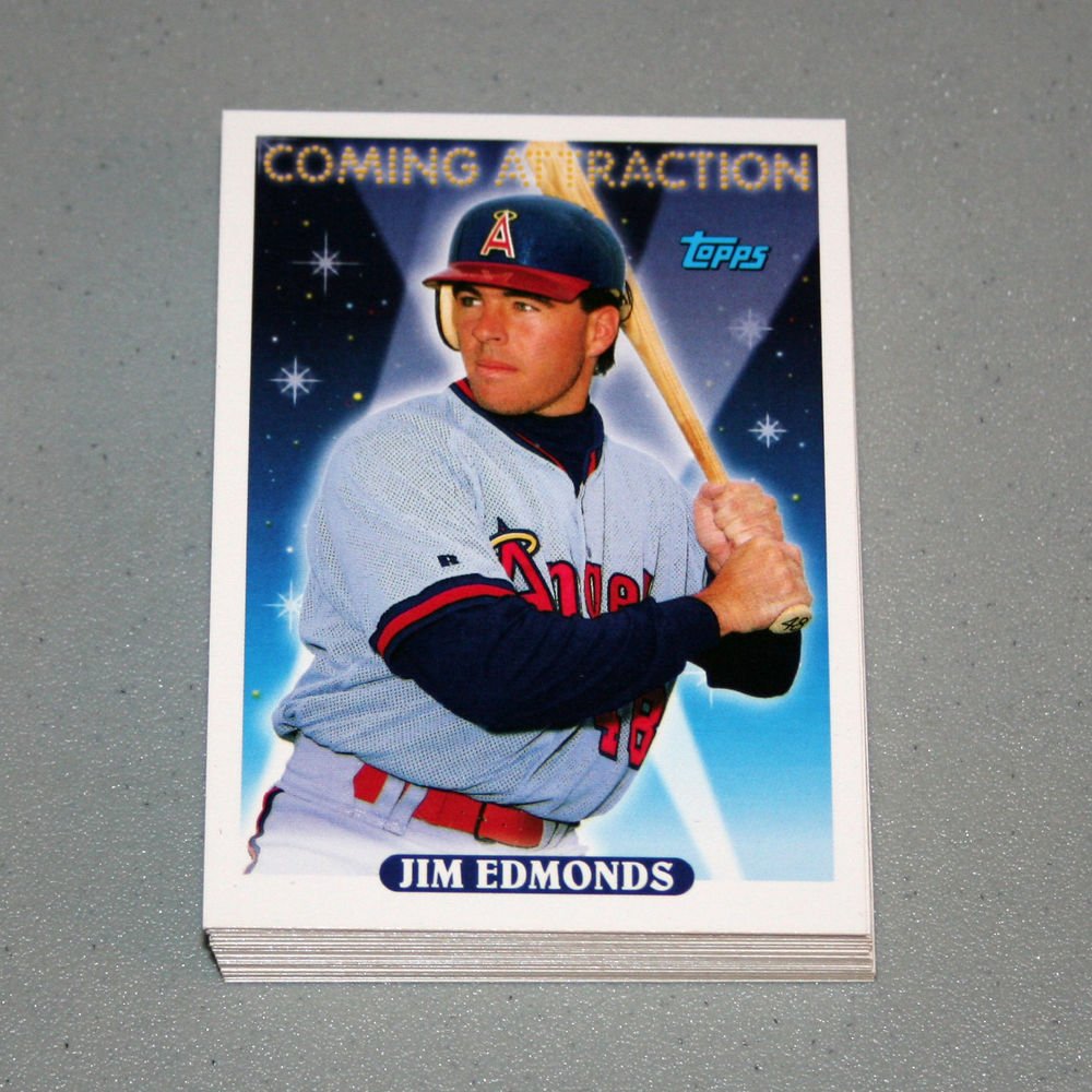 1993 TOPPS BASEBALL - California Angels True Team Set with Traded Series