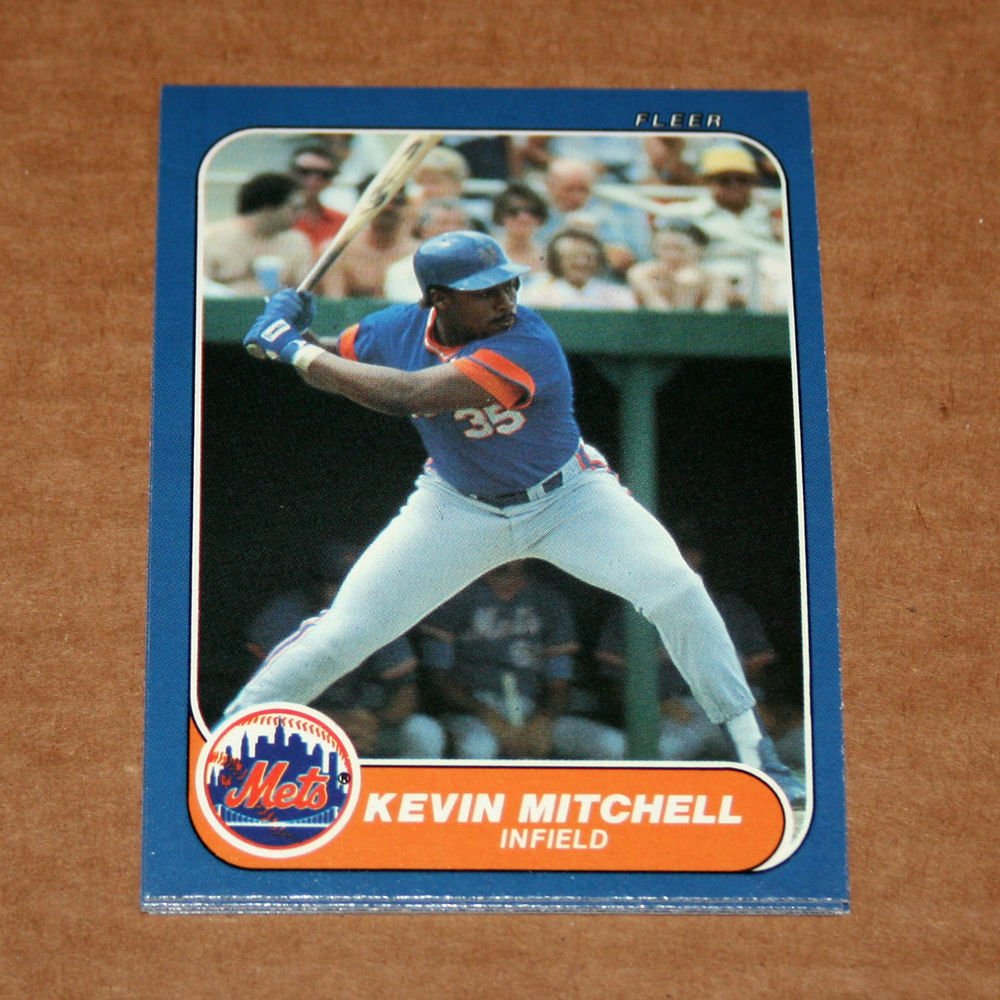 1986 FLEER BASEBALL - New York Mets Team Set (Update Series Only)