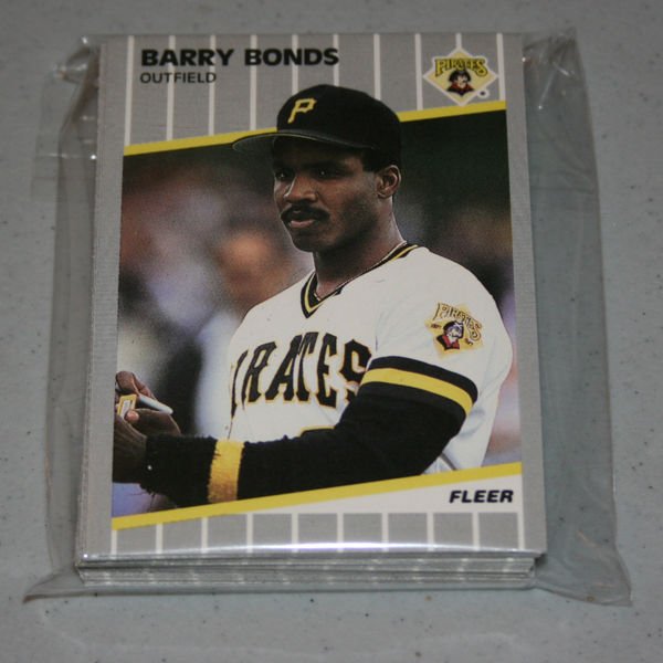 1989 FLEER BASEBALL - Pittsburgh Pirates Team Set
