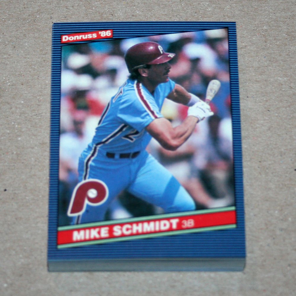 1986 DONRUSS BASEBALL - Philadelphia Phillies Team Set