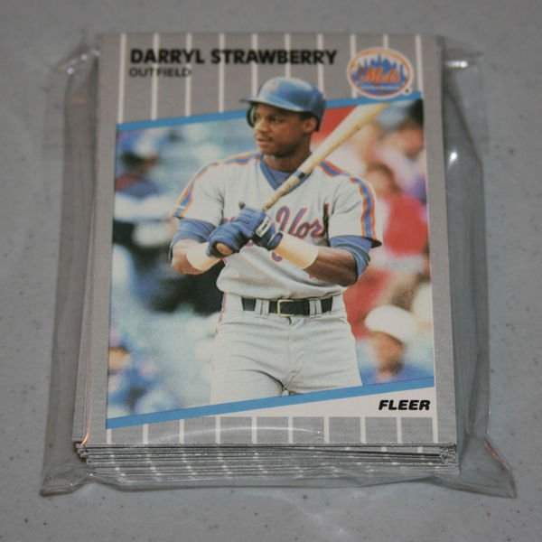 1989 FLEER BASEBALL - New York Mets Team Set