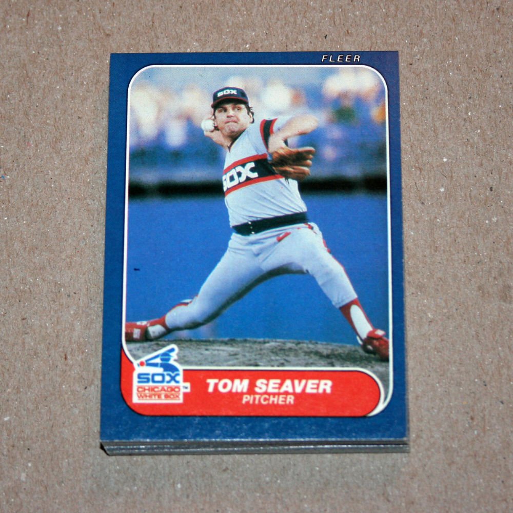 1986 FLEER BASEBALL - Chicago White Sox Team Set