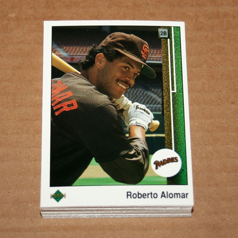 1989 UPPER DECK BASEBALL - San Diego Padres Team Set + High Number Series