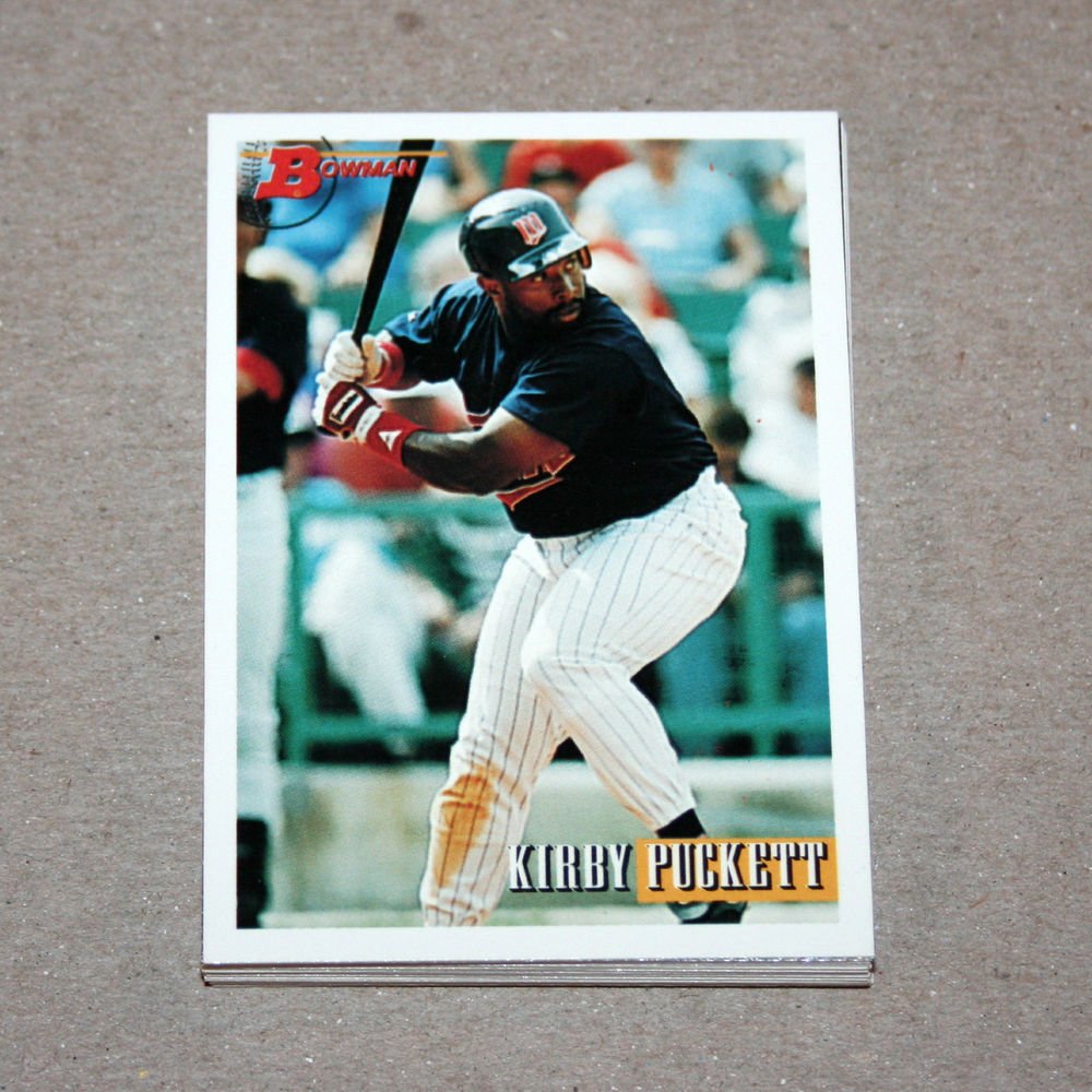 1993 BOWMAN BASEBALL - Minnesota Twins Team Set