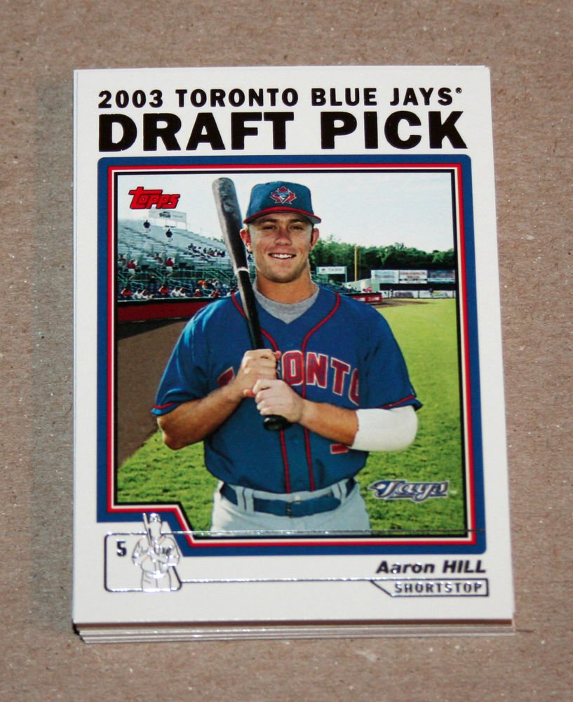2004 TOPPS BASEBALL - Toronto Blue Jays Team Set (Series 1 & 2)