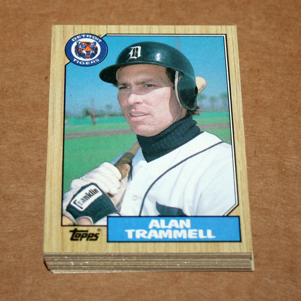 1987 TOPPS BASEBALL - Detroit Tigers Team Set + Traded Series
