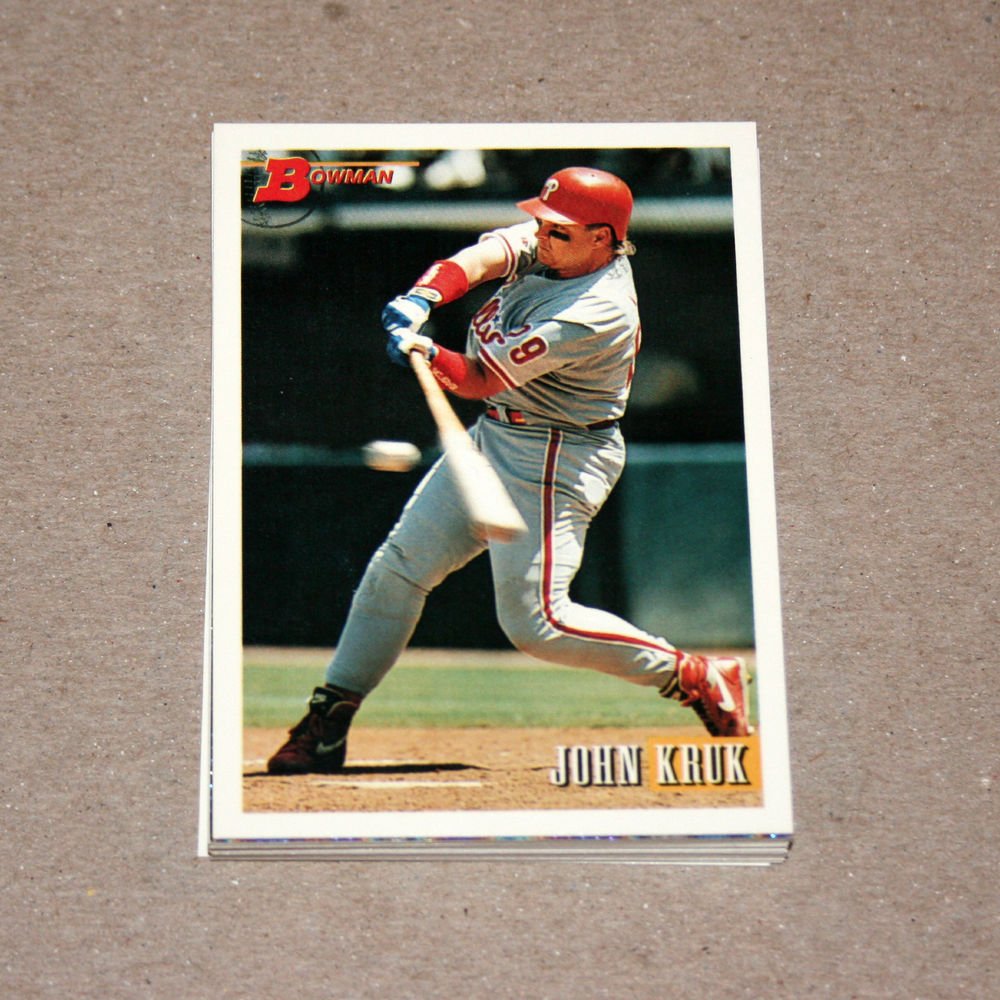 1993 BOWMAN BASEBALL - Philadelphia Phillies Team Set