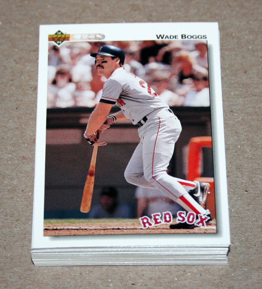 1992 UPPER DECK BASEBALL - Boston Red Sox Team Set + High Number Series