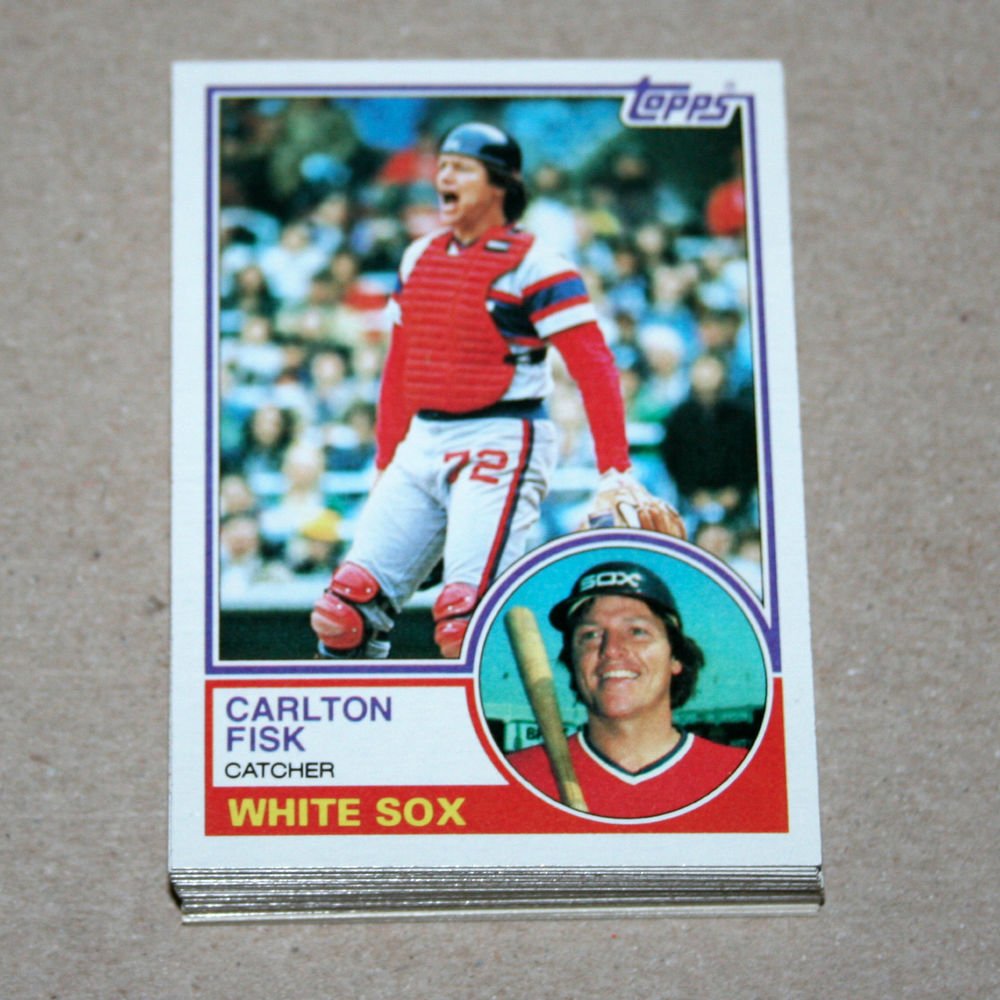 1983 TOPPS BASEBALL - Chicago White Sox Team Set + Traded Series