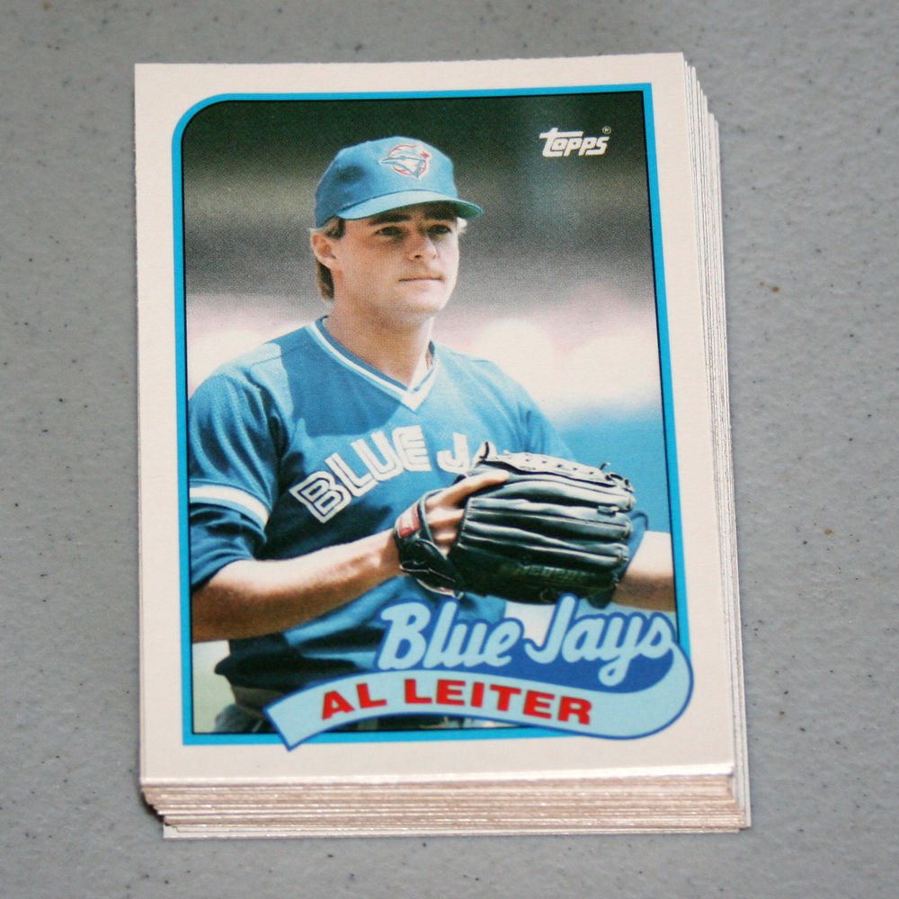 1989 TOPPS BASEBALL - Toronto Blue Jays Team Set + Traded Series