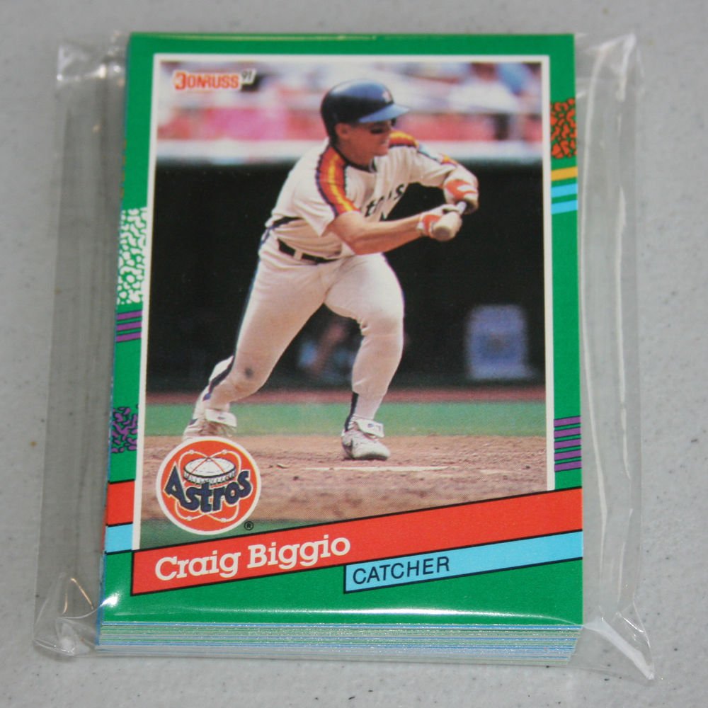 1991 DONRUSS BASEBALL - Houston Astros Team Set
