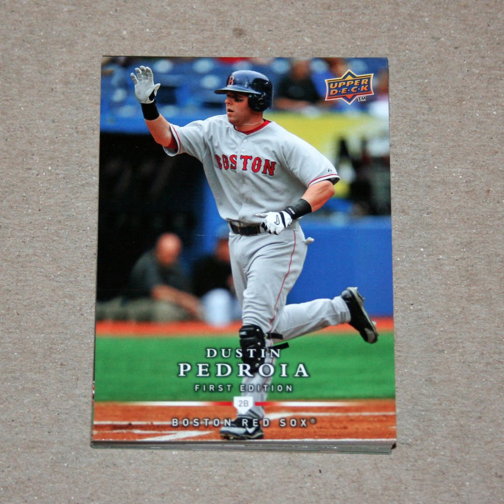 2008 UPPER DECK BASEBALL - Boston Red Sox Team Set (Series 1 & 2)