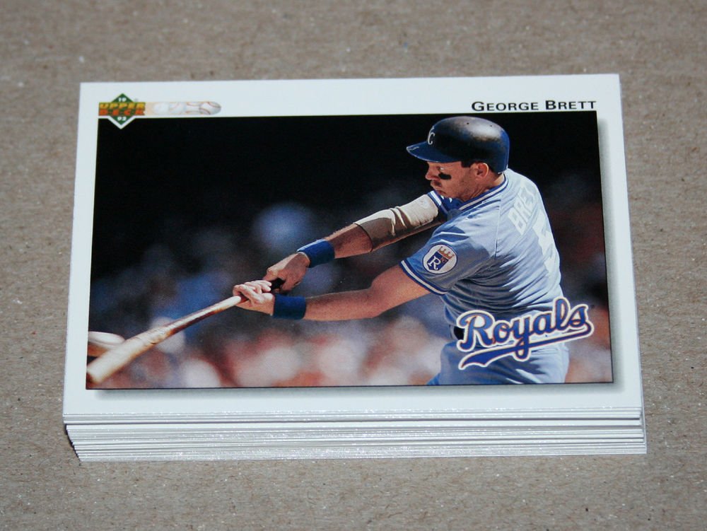 1992 UPPER DECK BASEBALL - Kansas City Royals Team Set + High Number Series