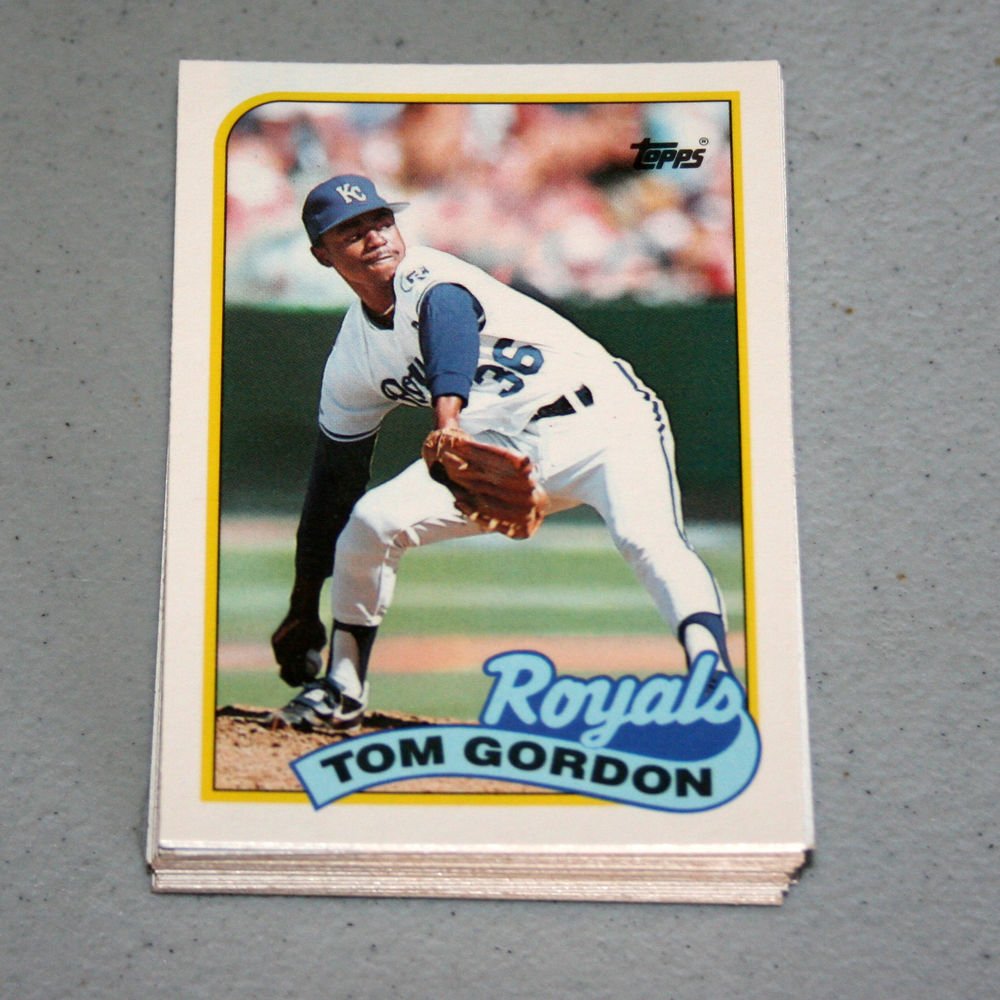 1989 TOPPS BASEBALL - Kansas City Royals Team Set + Traded Series