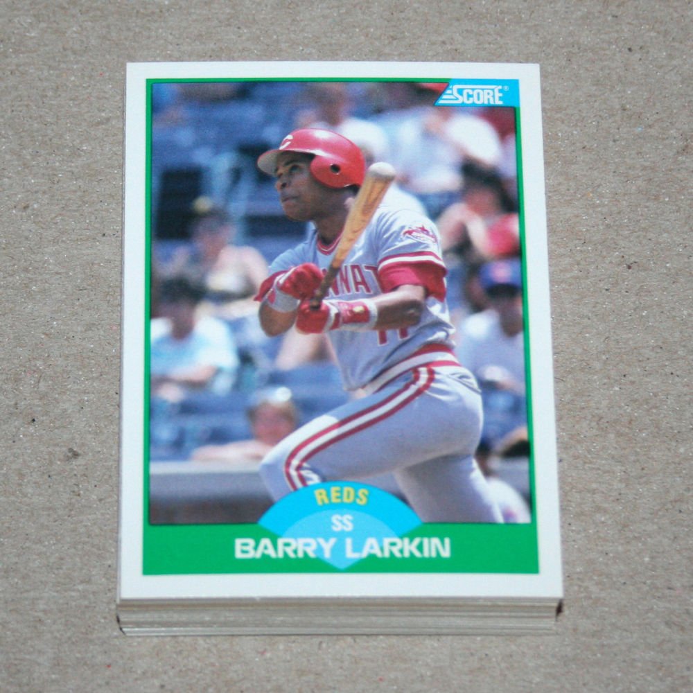 1989 SCORE BASEBALL - Cincinnati Reds Team Set + Rookie & Traded Series
