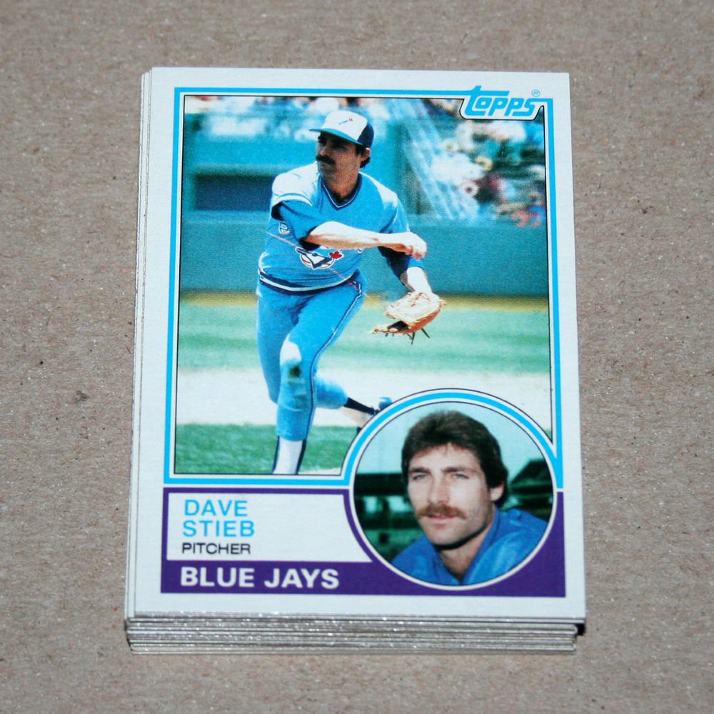 1983 TOPPS BASEBALL - Toronto Blue Jays Team Set + Traded Series