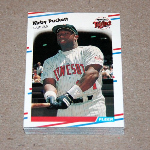 1988 FLEER BASEBALL - Minnesota Twins Team Set