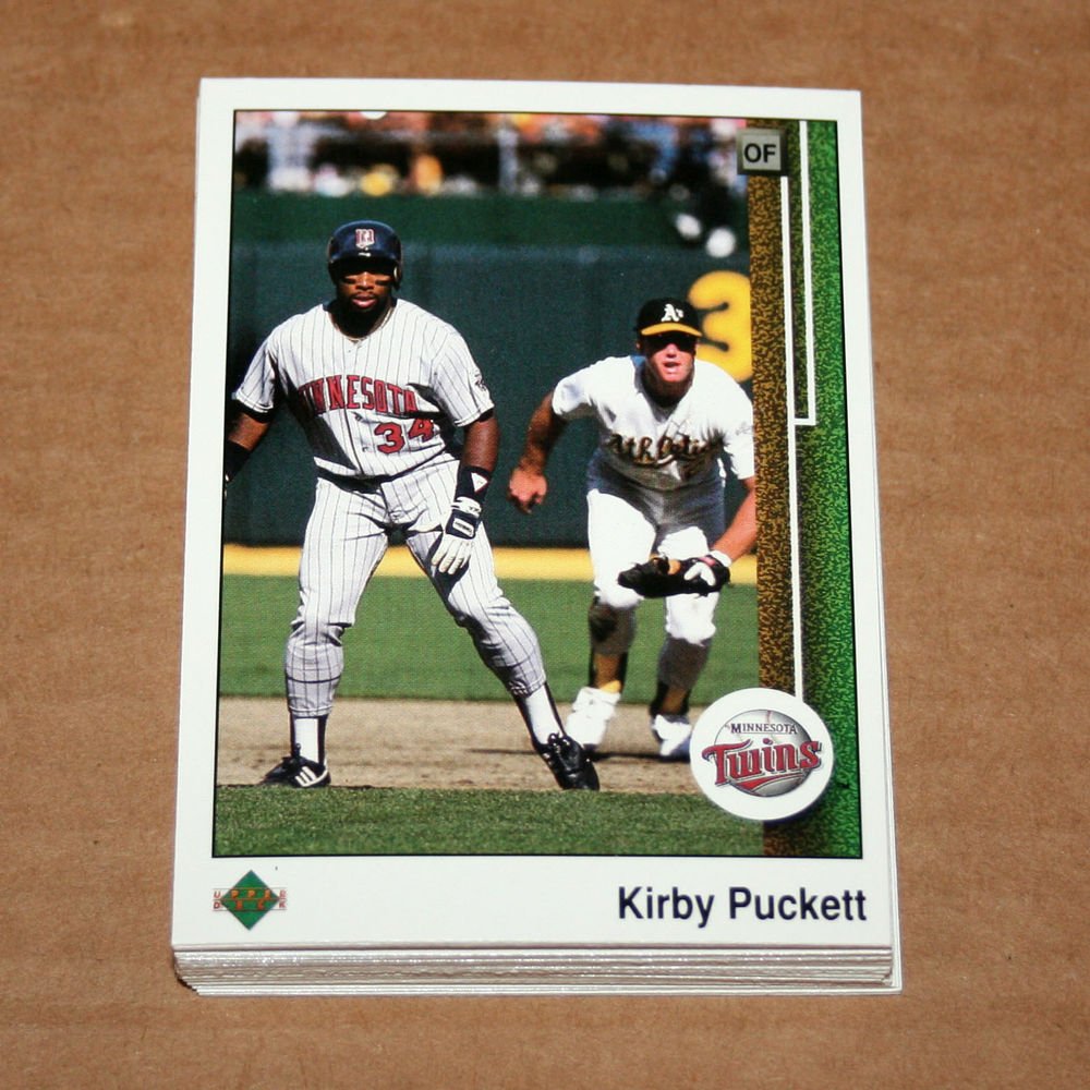 1989 UPPER DECK BASEBALL - Minnesota Twins Team Set + High Number Series