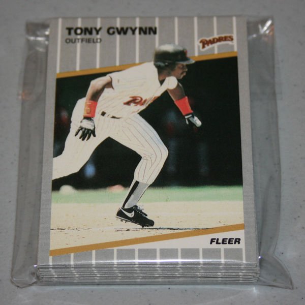 1989 FLEER BASEBALL - San Diego Padres Team Set