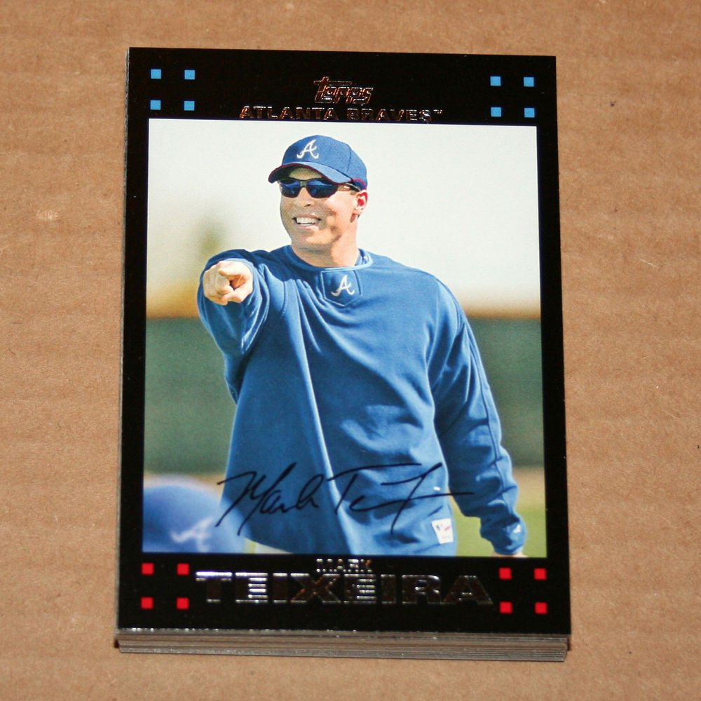2007 TOPPS BASEBALL - Atlanta Braves True Team Set + Updates & Highlights