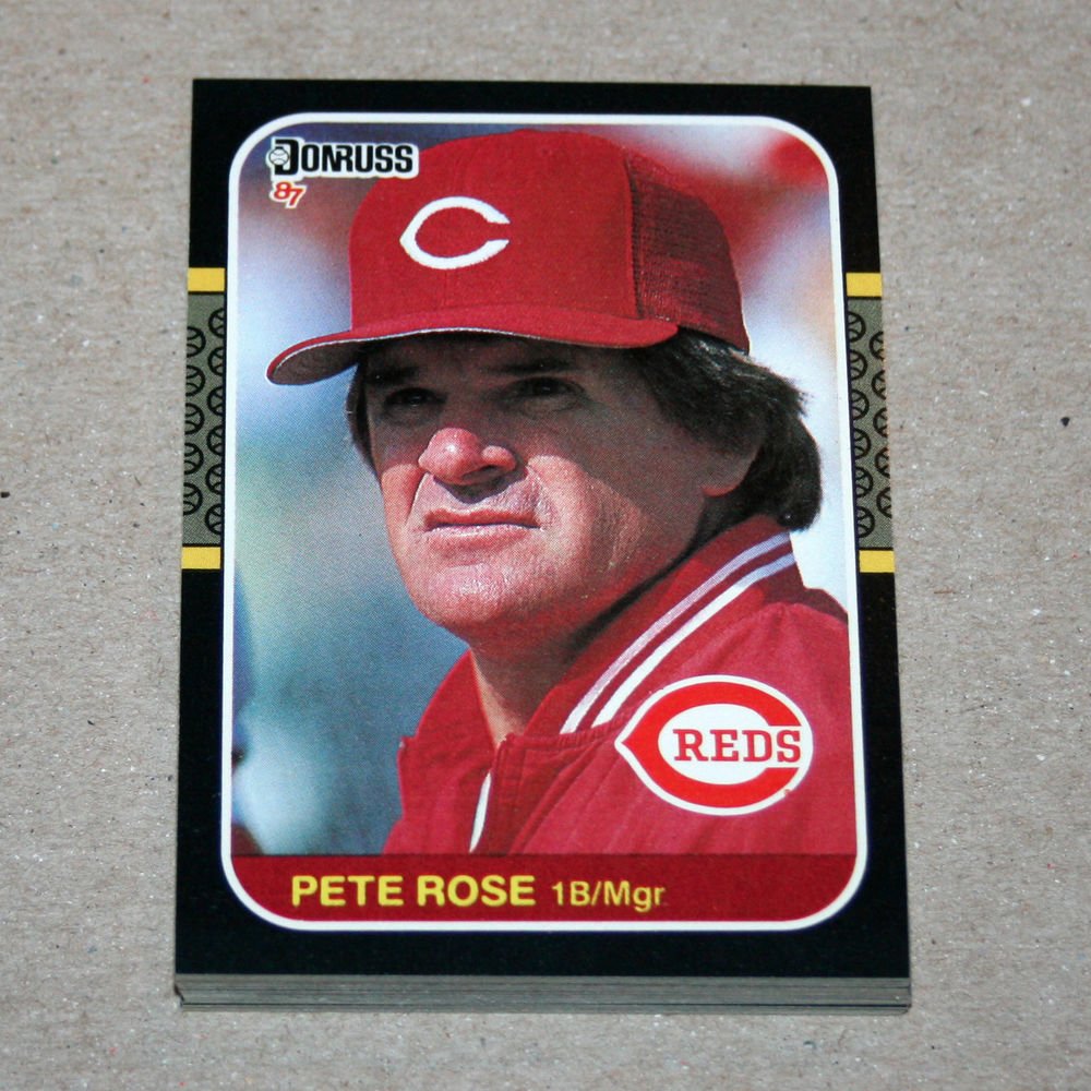 1987 DONRUSS BASEBALL - Cincinnati Reds Team Set