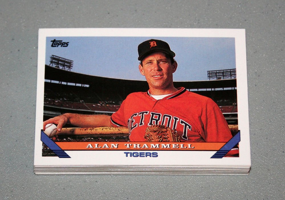 1993 TOPPS BASEBALL - Detroit Tigers Team Set (Series 1 & 2)