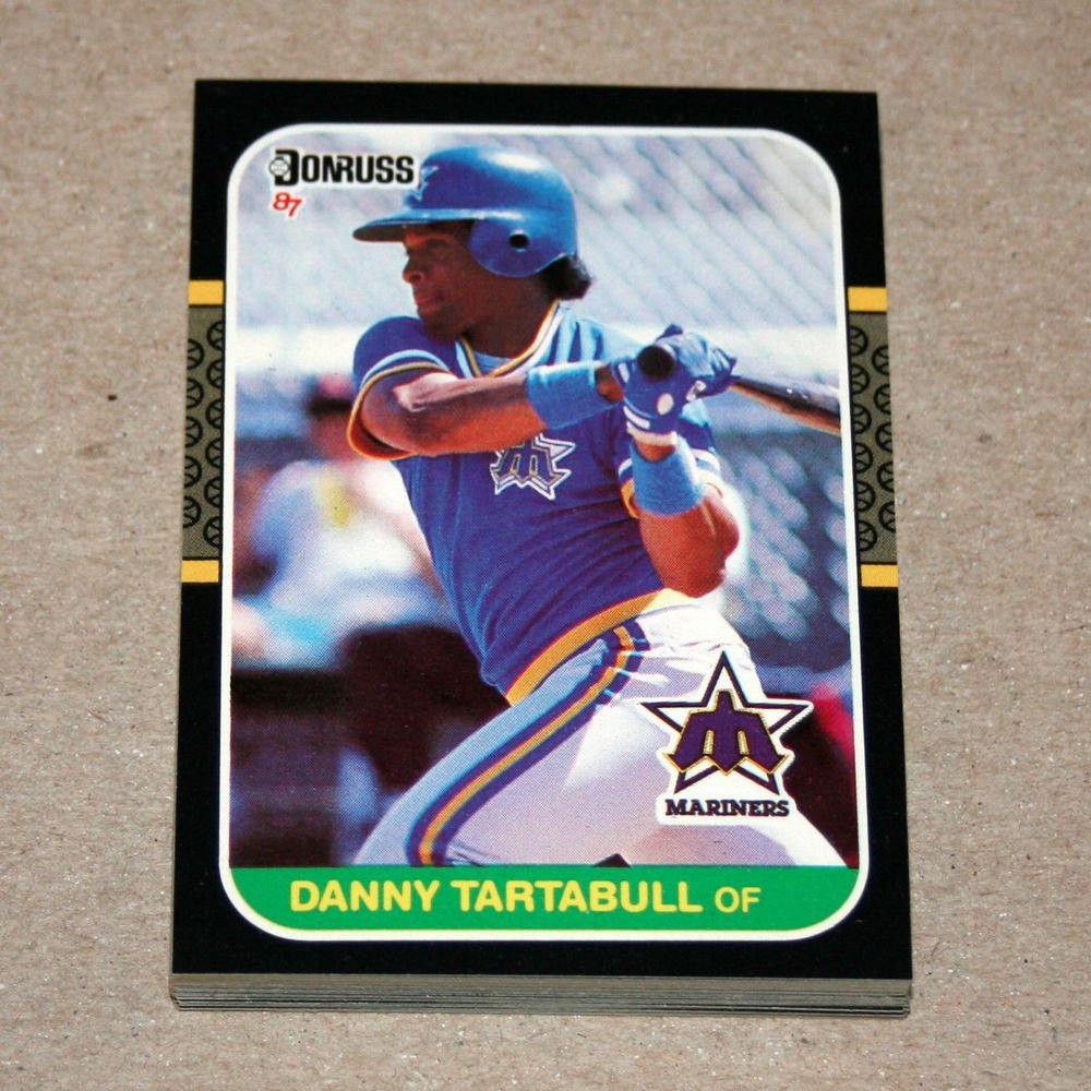 1987 DONRUSS BASEBALL - Seattle Mariners Team Set