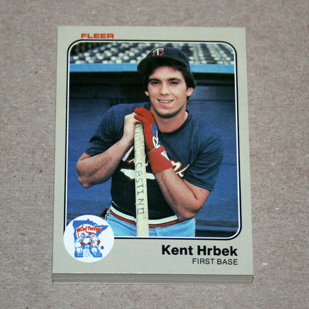1983 FLEER BASEBALL - Minnesota Twins Team Set