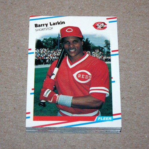 1988 FLEER BASEBALL - Cincinnati Reds Team Set
