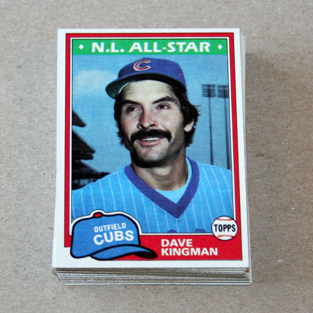 1981 TOPPS BASEBALL - Chicago Cubs Team Set + Traded Series