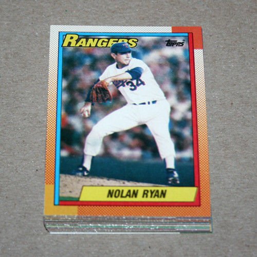 1990 TOPPS BASEBALL - Texas Rangers Team Set