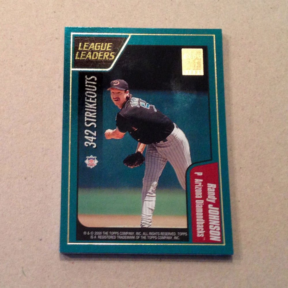 2001 TOPPS BASEBALL - League Leaders Complete Sub-Set