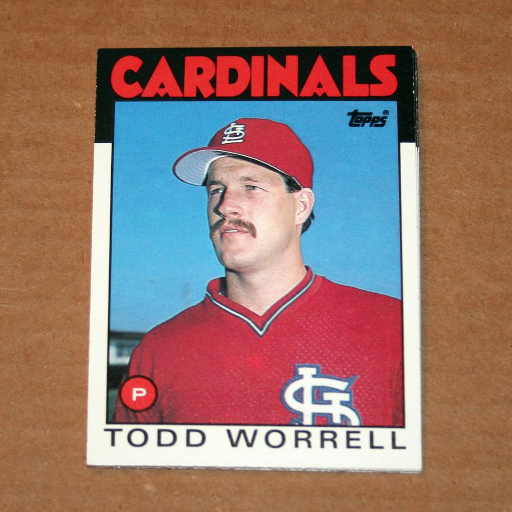 1986 TOPPS BASEBALL - St. Louis Cardinals Team Set (Traded Series Only)