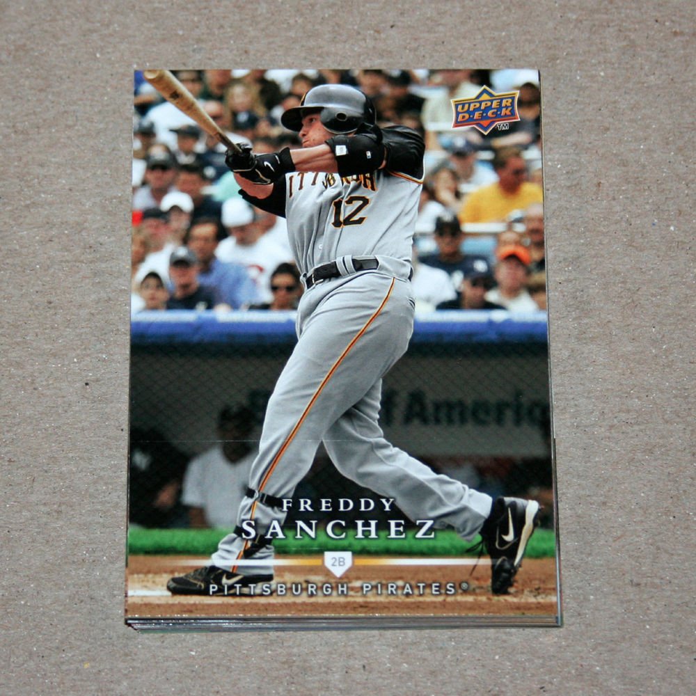 2008 UPPER DECK BASEBALL - Pittsburgh Pirates Team Set (Series 1 & 2)