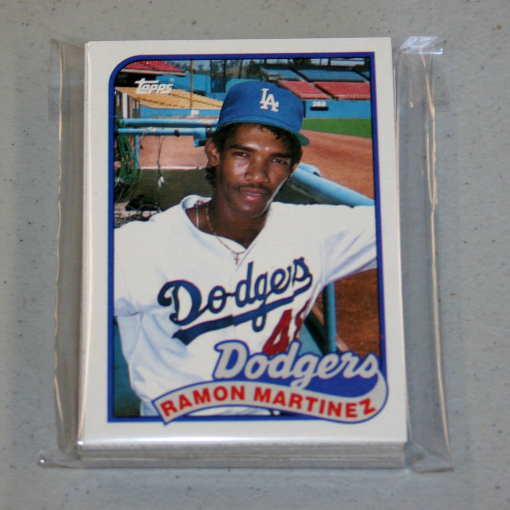 1989 TOPPS BASEBALL - Los Angeles Dodgers Team Set