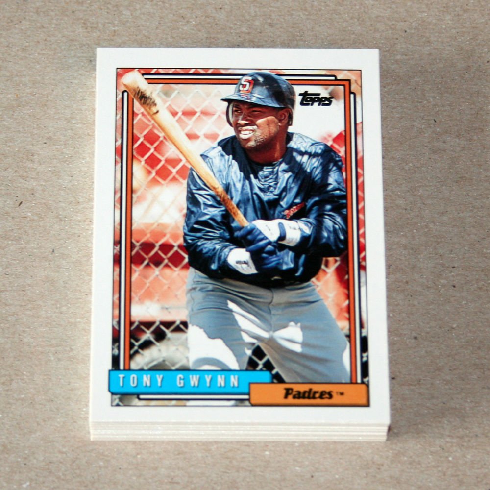 1992 TOPPS BASEBALL - San Diego Padres Team Set + Traded Series