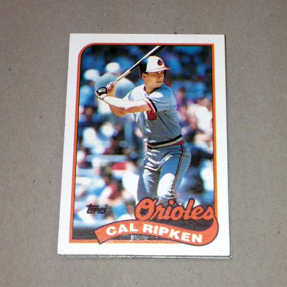 1989 TOPPS BASEBALL - Baltimore Orioles Team Set