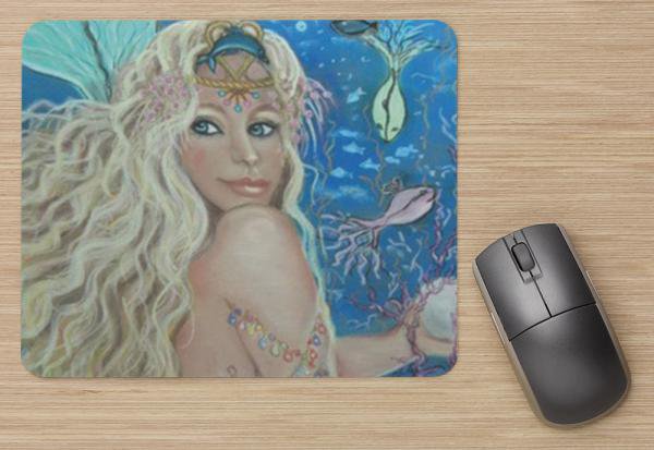 Mermaid 2 Computer Mouse Pad