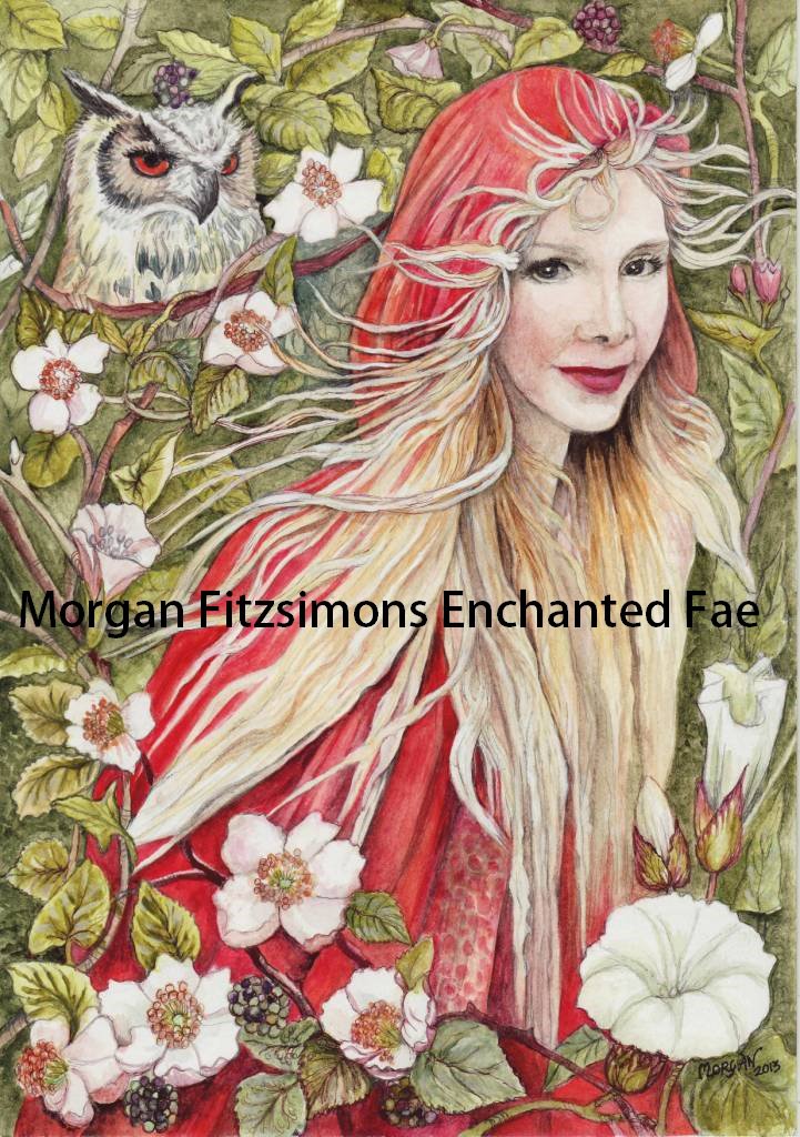Maggie Sands Enchantress 12 x 8 FINE ART CANVAS FRAMED PRINT