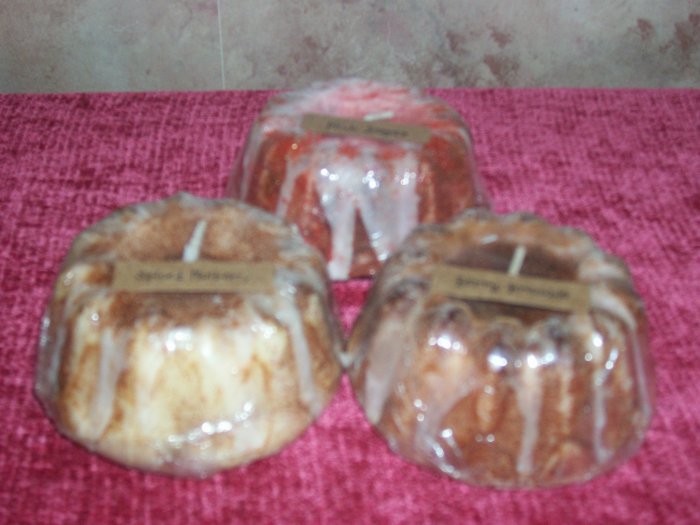 Custom Scented Bunt Cake Candle