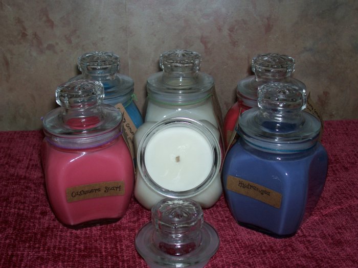 8 oz . Baltimore Style Jar Candle ~ Berry Bramble ~SALE~