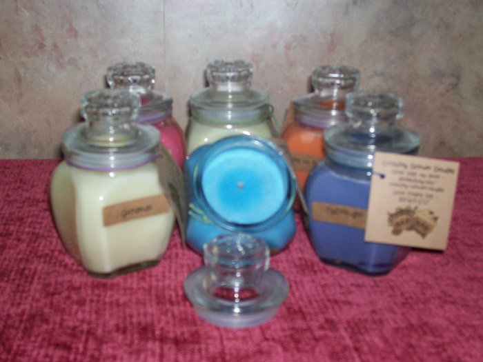 8 oz . Baltimore Style Jar Candle ~ Fressia ~SALE~