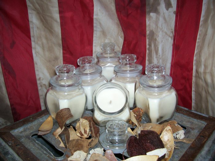 50 Wholesale 8 oz. Jar Candles ~ U choose up to 10 Scents