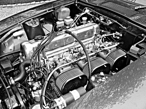 1973 Works Datsun 240Z Engine - Rally Car Photo Print
